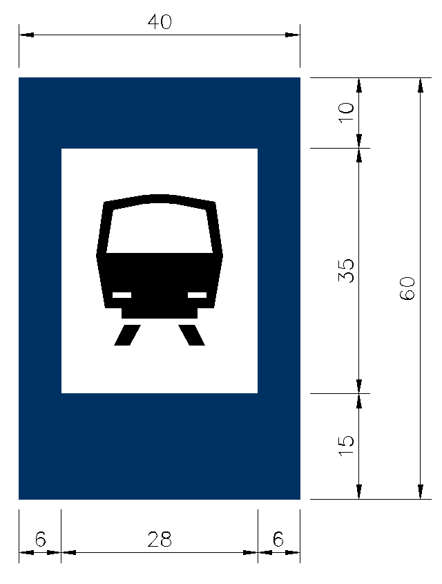 「指53」運輸場站標誌