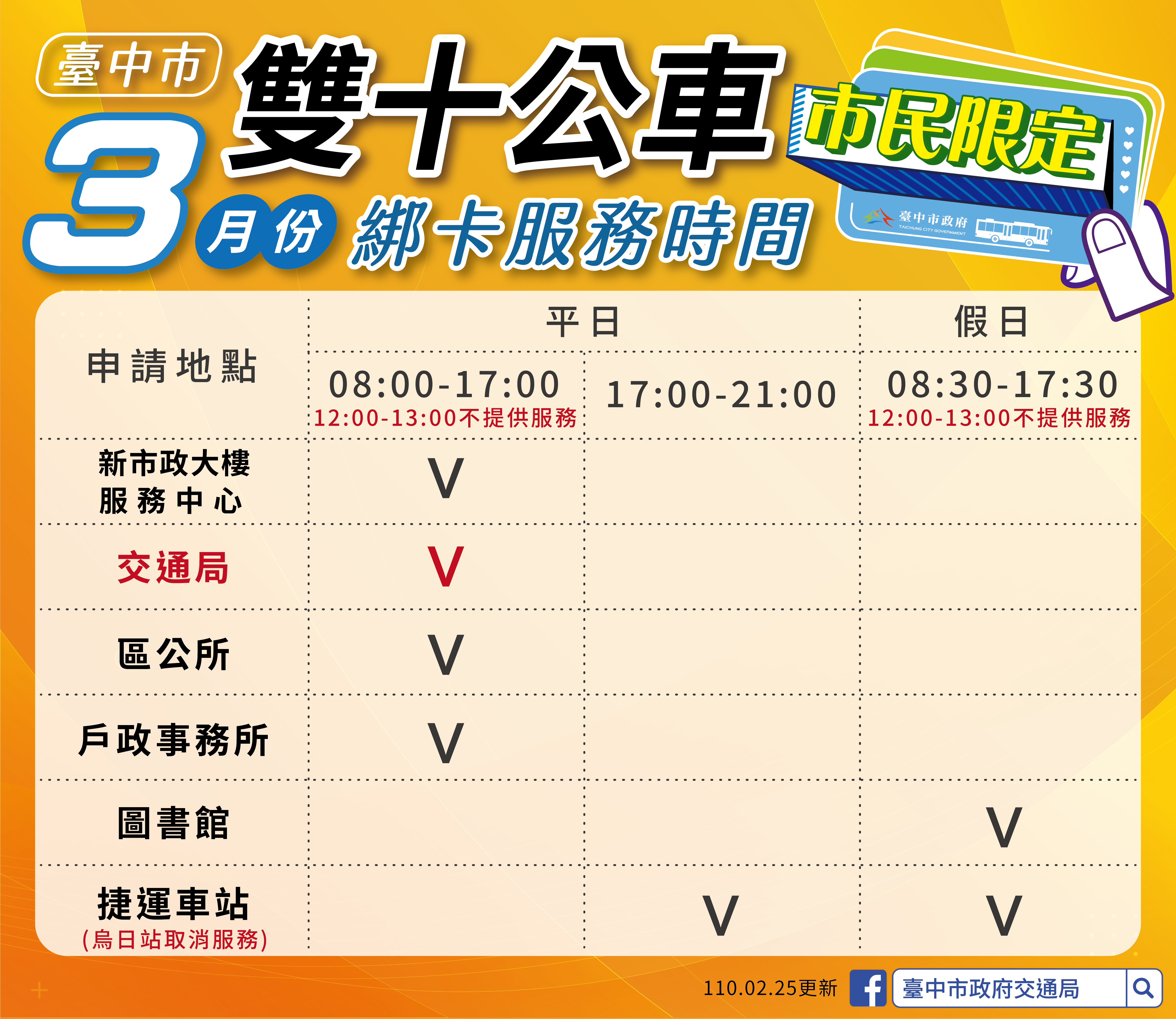 臺中市政府交通局 公告資訊 最新消息