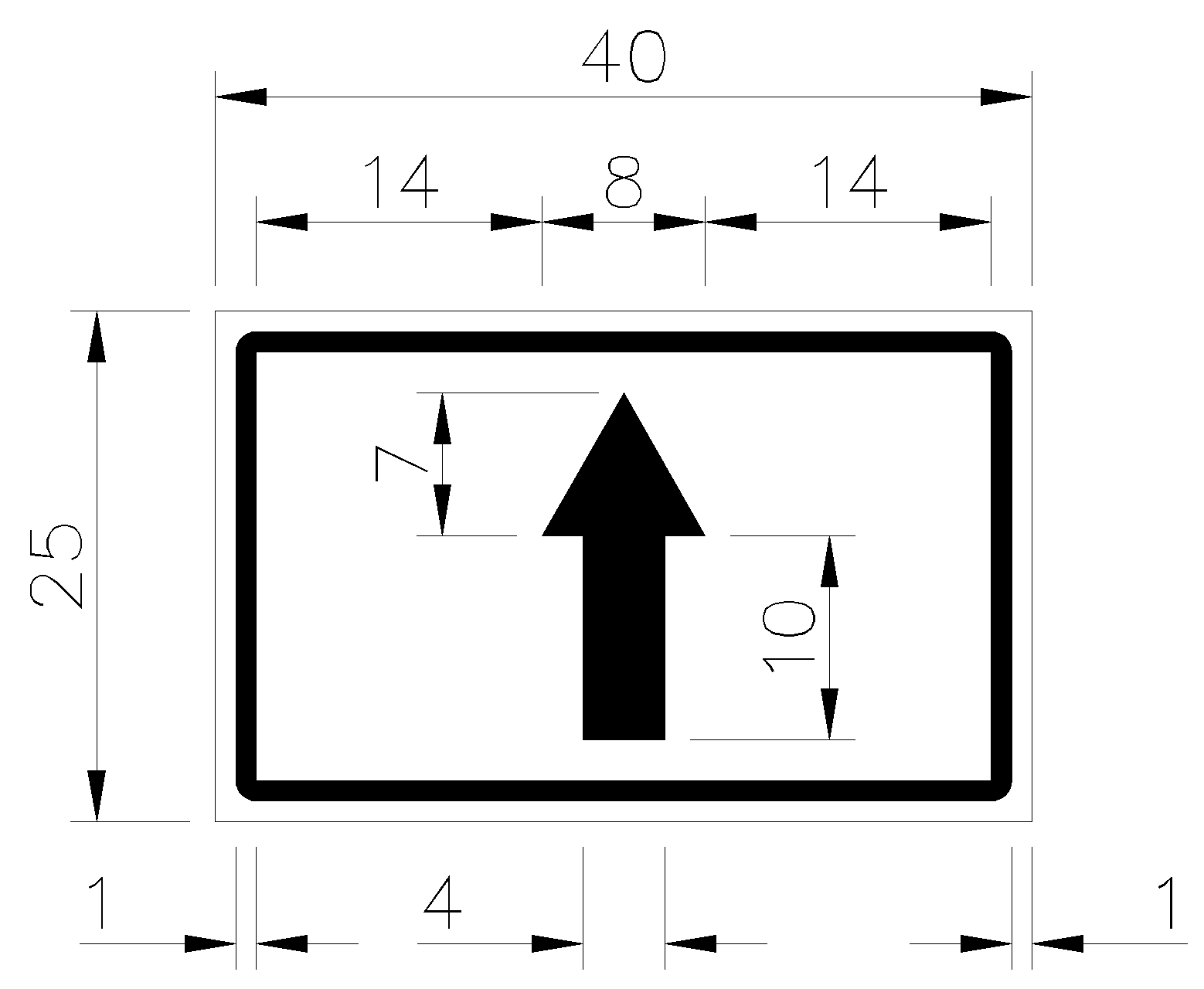 「指11」行車方向指示標誌
