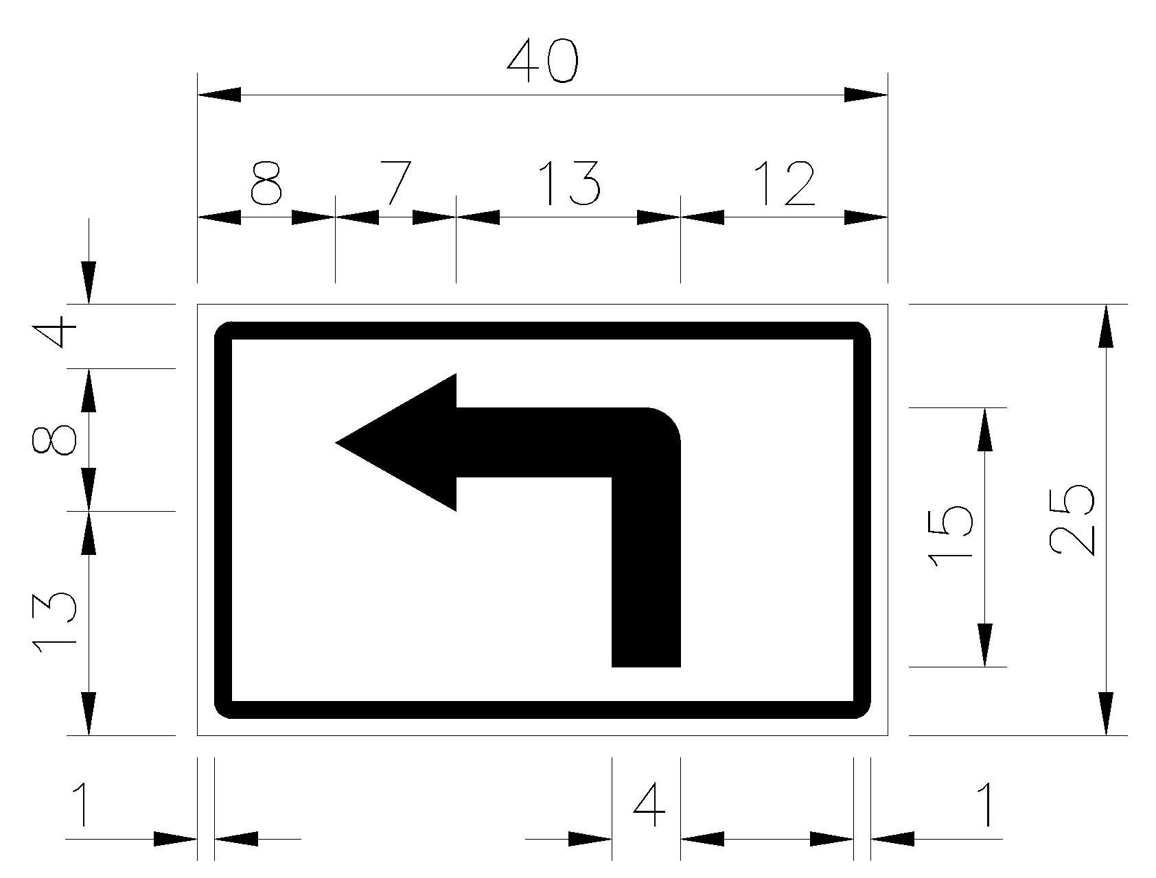 「指19」行車方向指示標誌