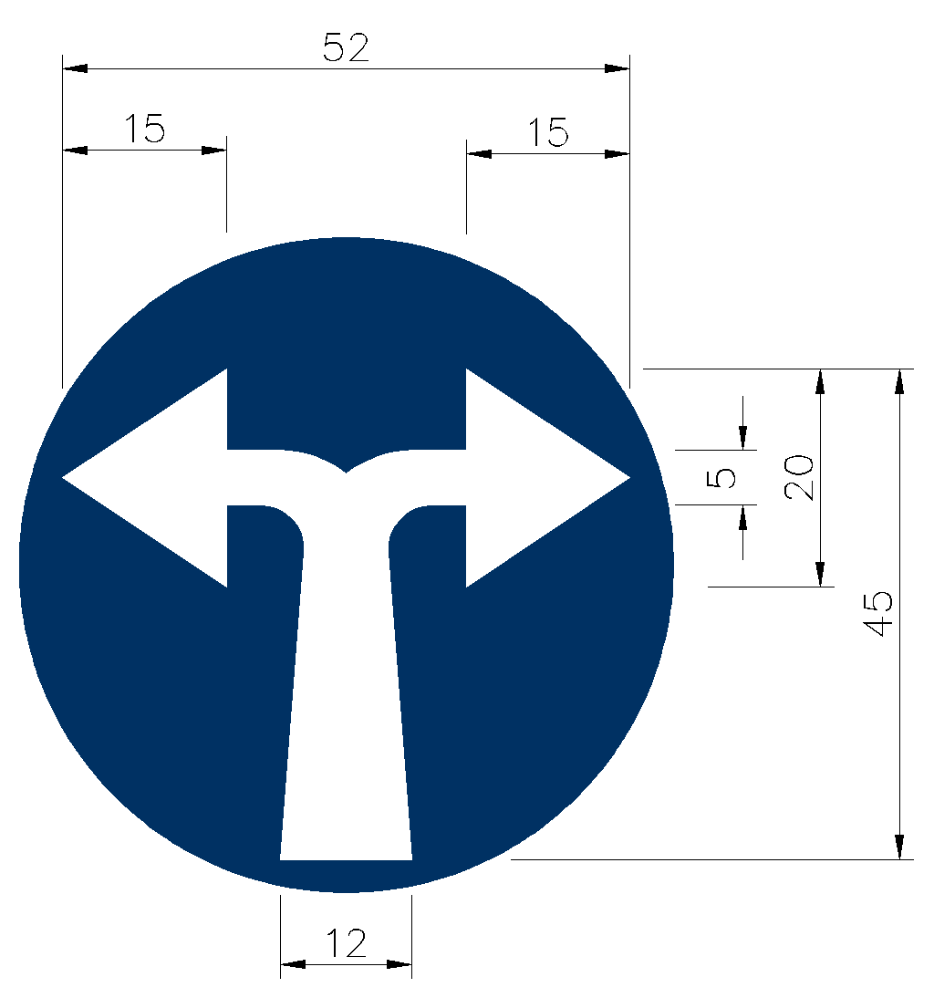 「遵10」道路遵行方向標誌