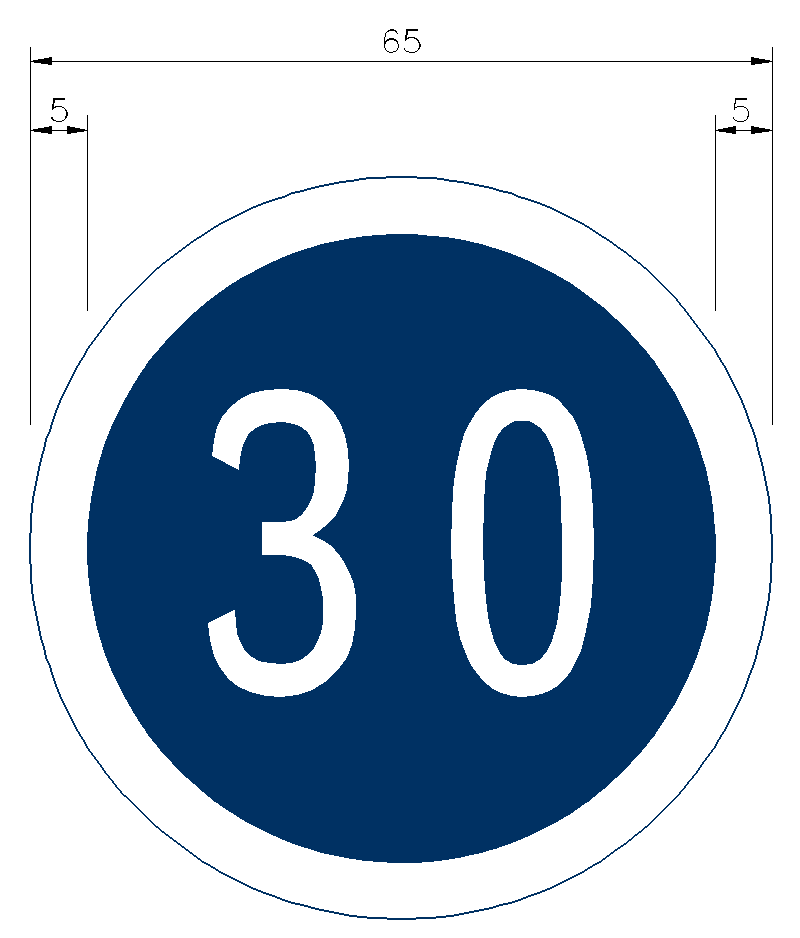 「限06」最低速限標誌